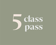 5 Class Pass